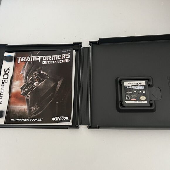 Transformers: Decepticons CIB w/Inserts Nintendo DS Video Game 2007 Tested - Picture 3 of 4
